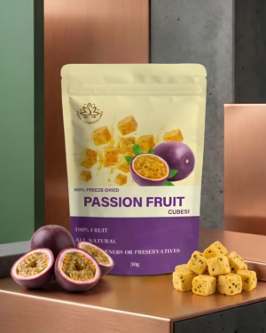 Passion Fruit Cubes - 100% Freeze-Dried | 30g